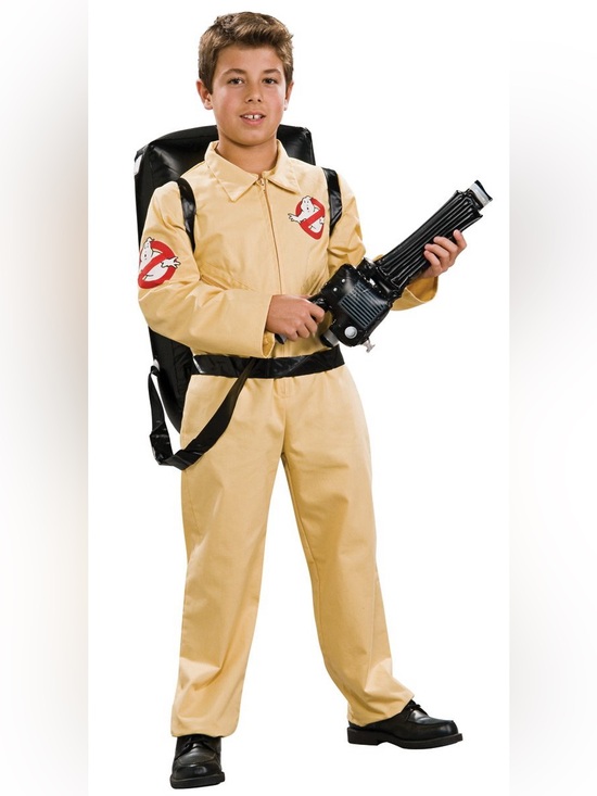 Rubie's Other - Rubie’s Ghostbusters Costume Kids Medium 8-10 Jumpsuit & Inflatable Proton Pac